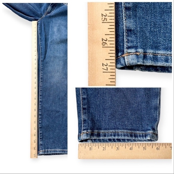 Good American Good Classic Slim Straight Jeans,  Size 4/27 NWT‎ - Picture 13 of 13